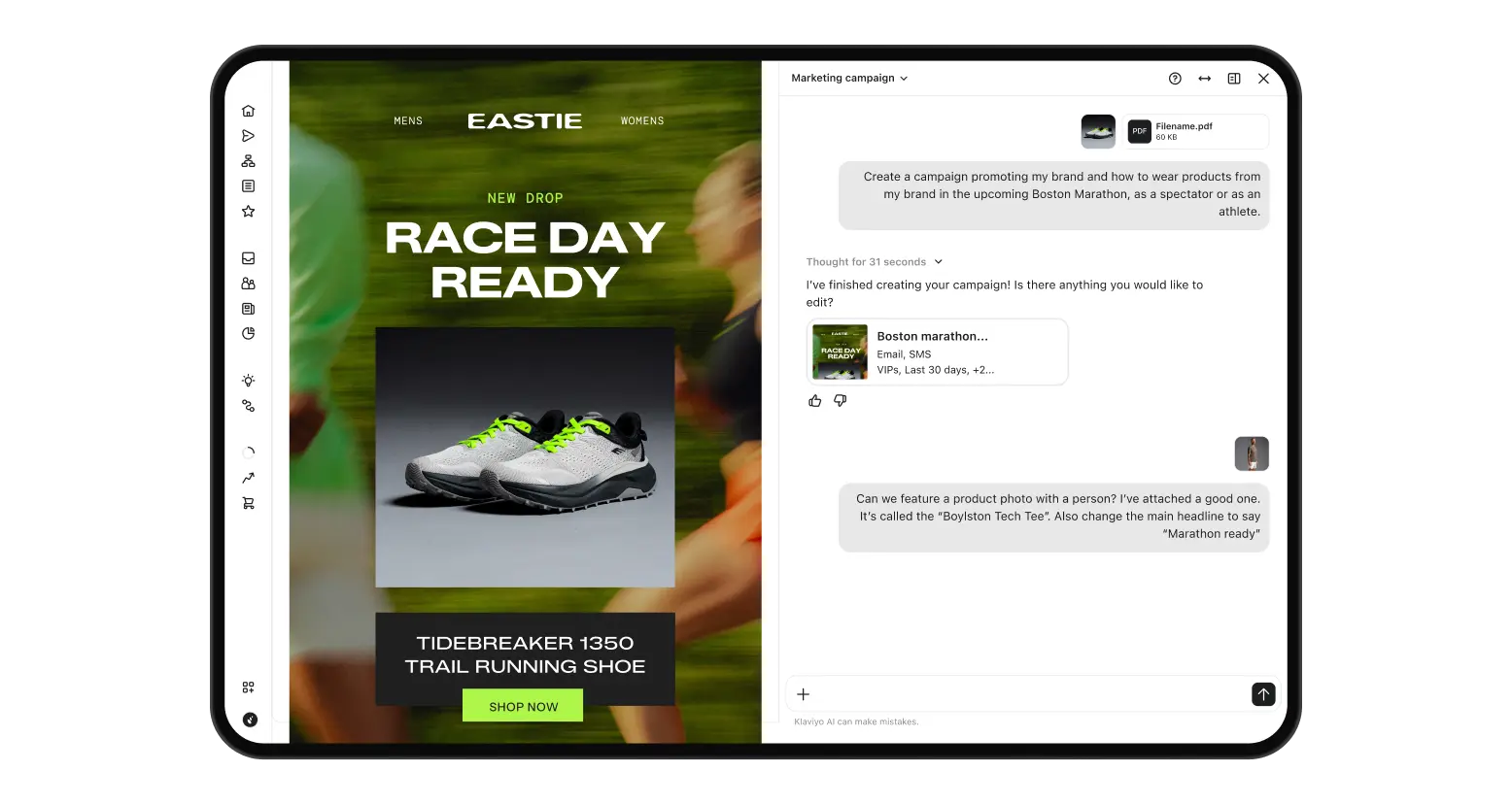 Custom software development interface preview